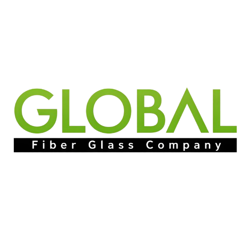 Global Fiber Glass Company logo placed above the name and title of Farzand Ali, Co-Founder.